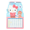Japan Sanrio Original Character-Shaped Calendar - Hello Kitty : 2027 - 2