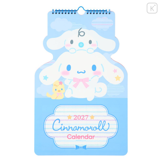 Japan Sanrio Original Character-Shaped Calendar - Cinnamoroll : 2027 - 1