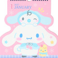Japan Sanrio Original Character-Shaped Calendar - Cinnamoroll : 2027 - 4