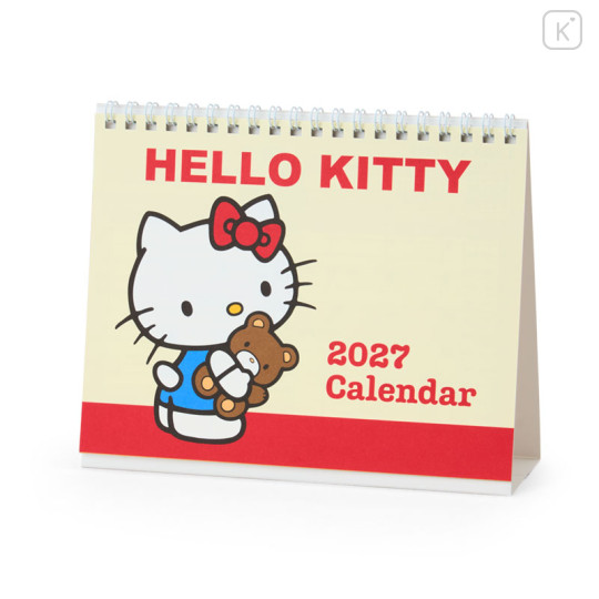 Japan Sanrio Original Ring Calendar - Hello Kitty : 2027 - 1