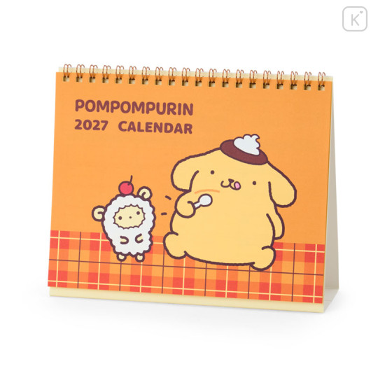 Japan Sanrio Original Ring Calendar - Pompompurin : 2027 - 1