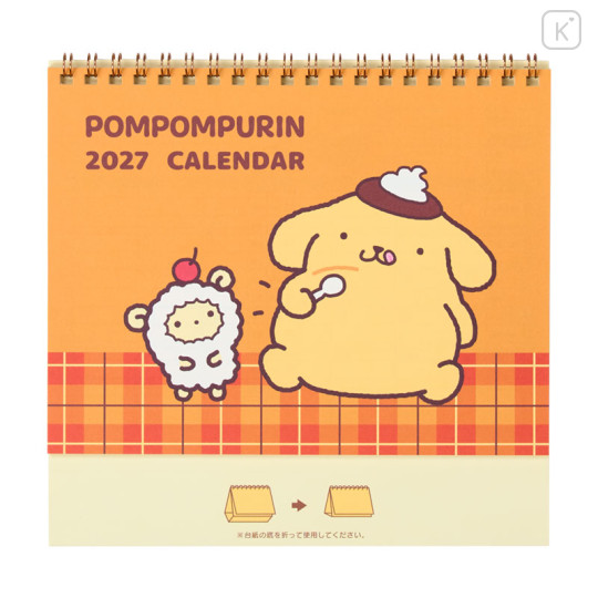Japan Sanrio Original Ring Calendar - Pompompurin : 2027 - 2