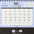 Japan Sanrio Original Ring Calendar - Kuromi : 2027 - 4