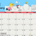 Japan Sanrio Original Ring Calendar (M) - Snoopy : 2027 - 4