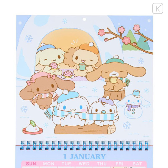 Japan Sanrio Original Wall Calendar (M) - Cinnamoroll : 2027 - 4