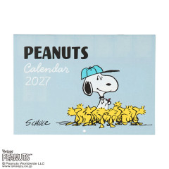 Japan Sanrio Original Wall Calendar Horizontal - Snoopy : 2027