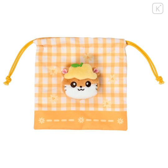 Japan Sanrio Boa Face Drawstring Bag - Corocorokuririn - 1