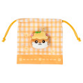 Japan Sanrio Boa Face Drawstring Bag - Corocorokuririn - 1