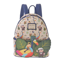 Japan Disney Loungefly Backpack - Carl Fredricksen, Russell Kim, Kevin