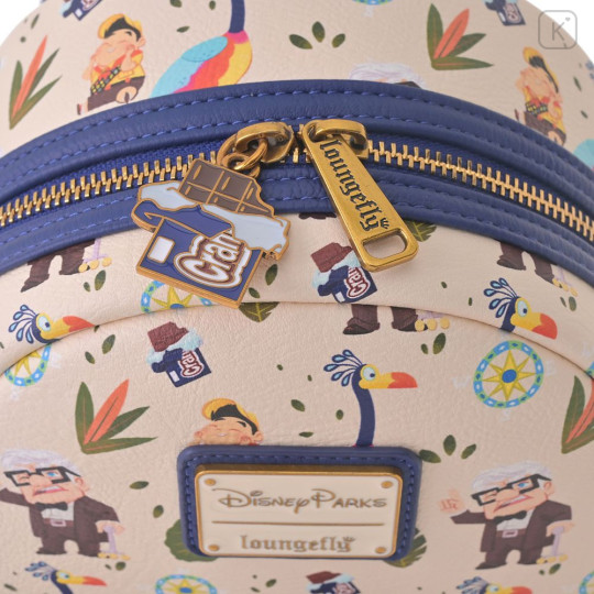 Japan Disney Loungefly Backpack - Carl Fredricksen, Russell Kim, Kevin - 5
