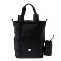 Japan Disney 2-Way Backpack with Bottle Cover - Mickey : Face - 6