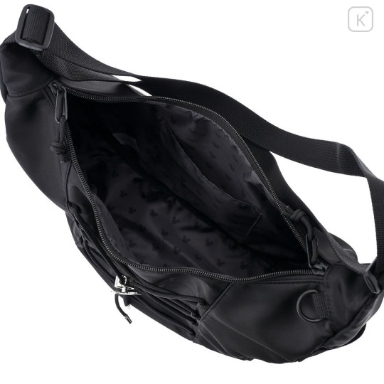 Japan Disney Shoulder Bag with Bottle Cover - Mickey : Face - 2