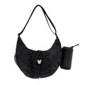 Japan Disney Shoulder Bag with Bottle Cover - Mickey : Face - 5