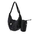 Japan Disney Shoulder Bag with Bottle Cover - Mickey : Face - 6