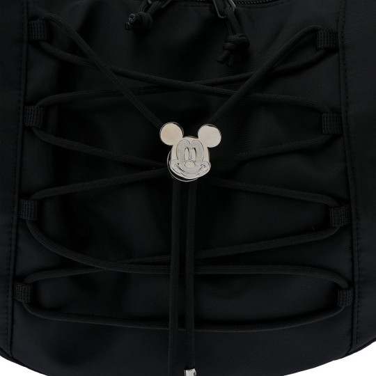 Japan Disney Shoulder Bag with Bottle Cover - Mickey : Face - 8