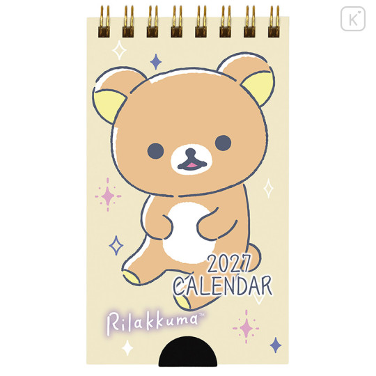 [Pre-order] Japan San-X Pocket Mini Desk Calendar - Rilakkuma : 2027 - 1