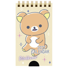 [Pre-order] Japan San-X Pocket Mini Desk Calendar - Rilakkuma : 2027