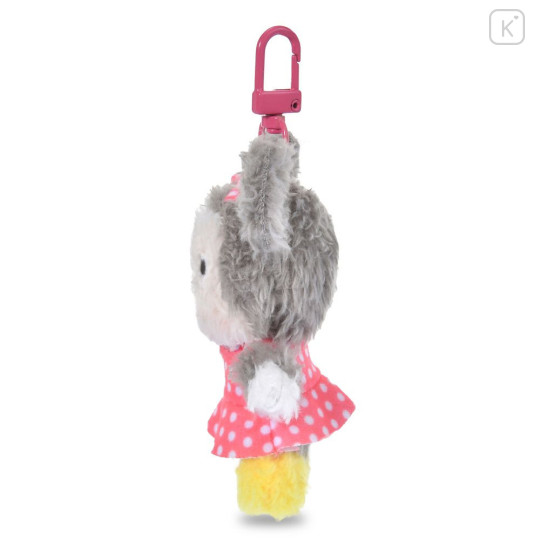 Japan Disney Store Minimini Flat Plush Keychain - Minnie - 2