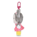 Japan Disney Store Minimini Flat Plush Keychain - Minnie - 2