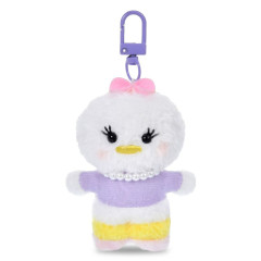 Japan Disney Store Minimini Flat Plush Keychain - Daisy