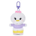 Japan Disney Store Minimini Flat Plush Keychain - Daisy - 1