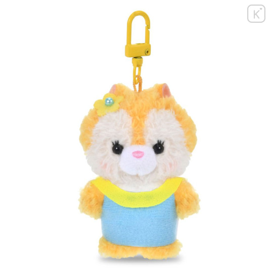 Japan Disney Store Minimini Flat Plush Keychain - Clarice - 1