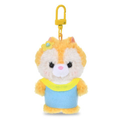 Japan Disney Store Minimini Flat Plush Keychain - Clarice