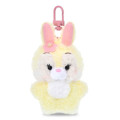 Japan Disney Store Minimini Flat Plush Keychain - Miss Bunny - 1
