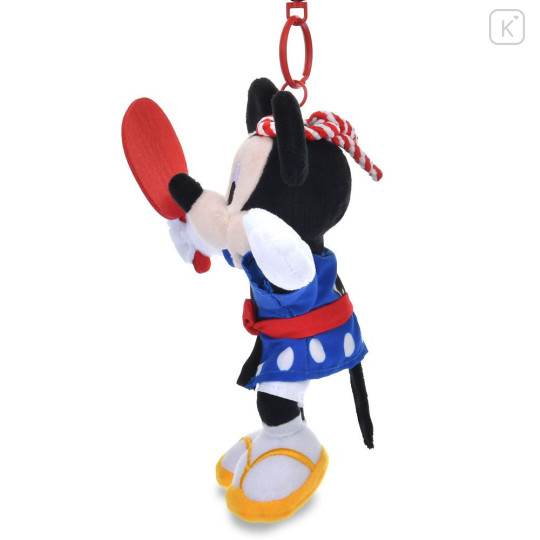 Japan Disney Store Plush Keychain - Mickey : Matsuri - 3