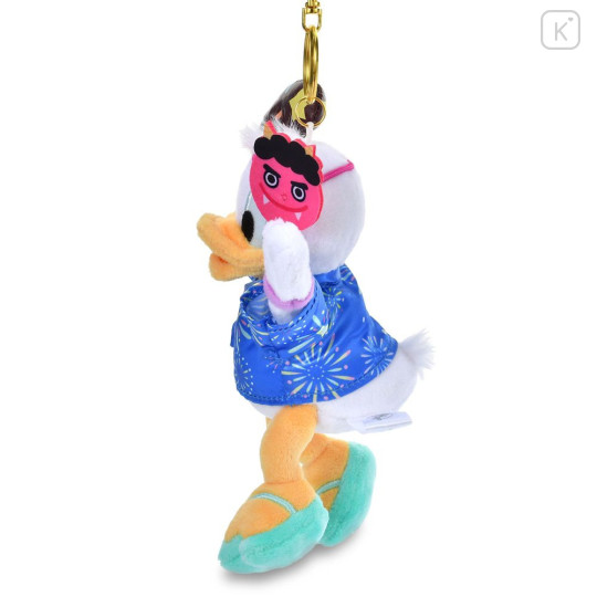 Japan Disney Store Plush Keychain - Donald : Matsuri - 3