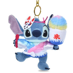 Japan Disney Store Plush Keychain - Stitch : Matsuri