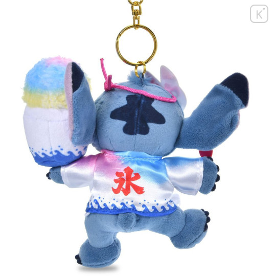 Japan Disney Store Plush Keychain - Stitch : Matsuri - 4