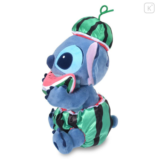 Japan Disney Store Plush Toy - Stitch : Loves Watermelon - 3