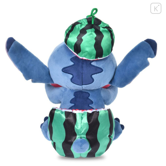 Japan Disney Store Plush Toy - Stitch : Loves Watermelon - 4
