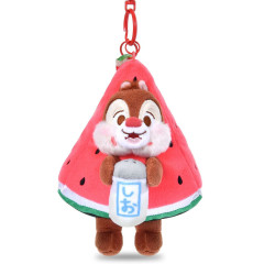 Japan Disney Store Plush Keychain - Dale : Loves Watermelon