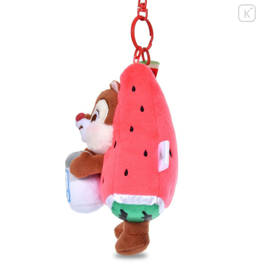 Japan Disney Store Plush Keychain - Dale : Loves Watermelon - 3