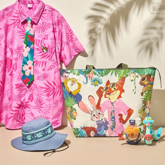 Japan Disney Store Plush Keychain - Zootopia Ras : Tropical - 2