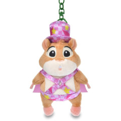 Japan Disney Store Plush Keychain - Zootopia Lemming Businessman : Tropical