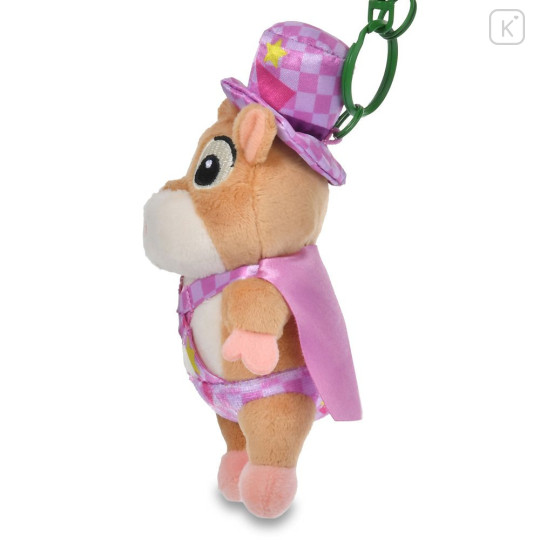 Japan Disney Store Plush Keychain - Zootopia Lemming Businessman : Tropical - 2