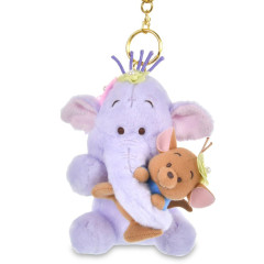 Japan Disney Store Plush Keychain - Winnie the Pooh : Roo & Lumpy