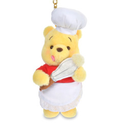 Japan Disney Store Plush Keychain - Pooh : Hunny Day