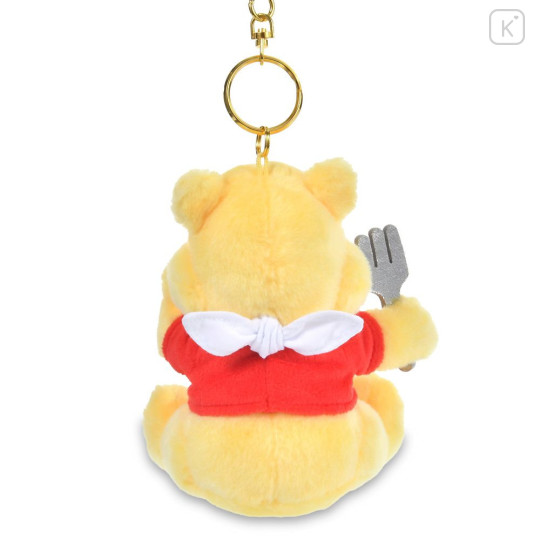 Japan Disney Store Plush Keychain - Pooh : Hunny Day Delicious - 4