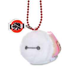 Japan Disney Store Tsum Tsum Plush Keychain - Baymax : Japanese Matsuri Food