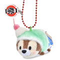 Japan Disney Store Tsum Tsum Plush Keychain - Chip : Japanese Matsuri Food - 1