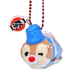 Japan Disney Store Tsum Tsum Plush Keychain - Dale : Japanese Matsuri Food