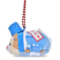 Japan Disney Store Tsum Tsum Plush Keychain - Dale : Japanese Matsuri Food - 3