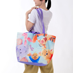 Japan Disney Store Mega Tote Bag - Winnie the Pooh : Roo & Lumpy