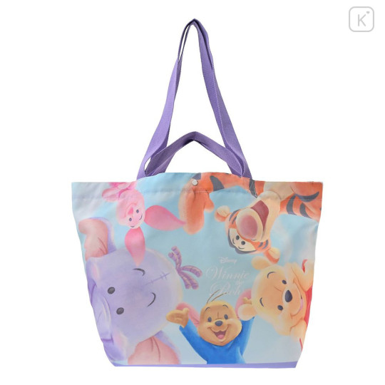 Japan Disney Store Mega Tote Bag - Winnie the Pooh : Roo & Lumpy - 2