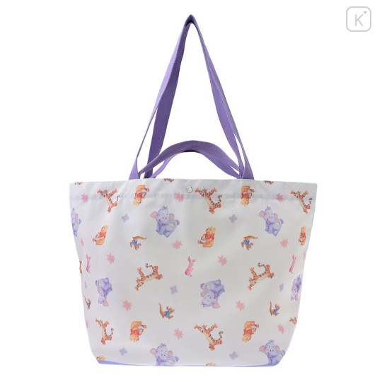 Japan Disney Store Mega Tote Bag - Winnie the Pooh : Roo & Lumpy - 3