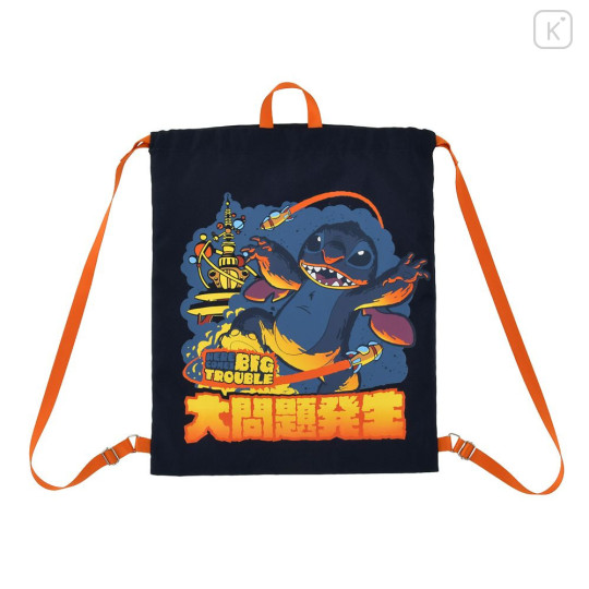 Japan Disney Knapsack - Stitch : Experiment 626 Stitchzila - 2